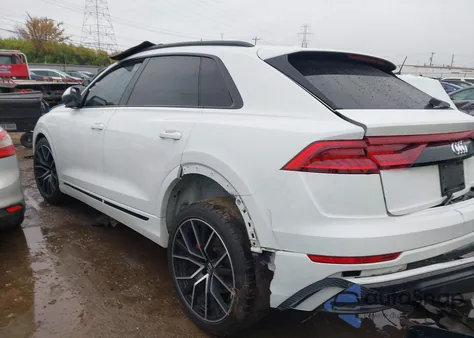 2019 Audi Q8 55 Premium z USA, uszkodzony, nr VIN WA1EVAF16KD020613
